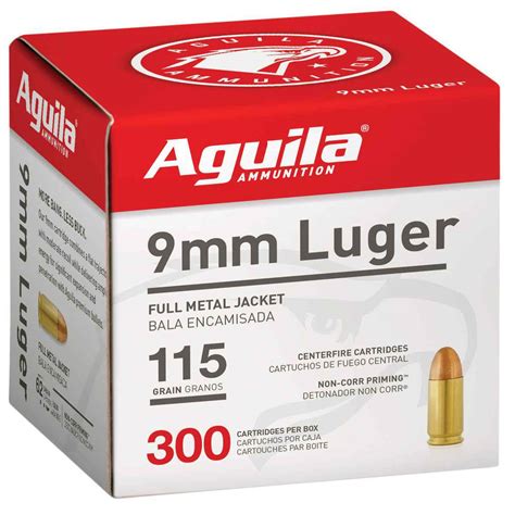 aguila 9mm luger ammo